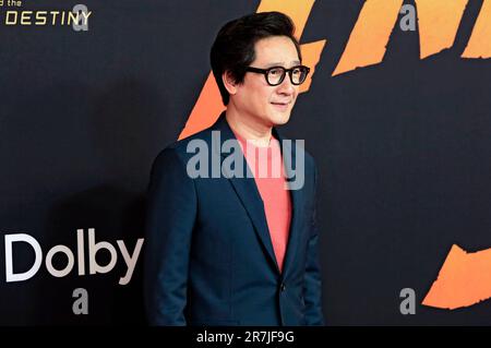 Ke Huy Quan bei der Premiere des Kinofilms 'Indiana Jones and the Dial of Destiny / Indiana Jones und das Rad des Schicksals' im Dolby Theatre. Los Angeles, 14.06.2023 Stock Photo