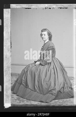 Pauline Cushman 1864 Stock Photo