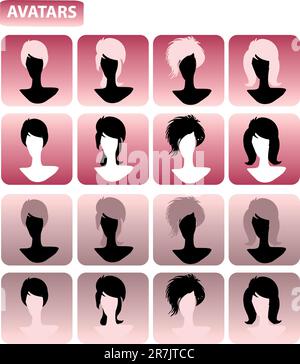 Anonymous Mugshots Stock Vector