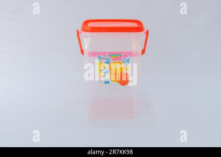 The Versatile Cylinder Plastic Container with Secure Lid is the ...