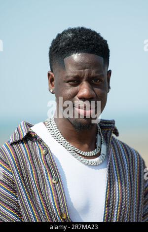 Cabourg, France. 16th June, 2023. Franglish attending the a Photocall as part of the 37th Cabourg Film Festival in Cabourg, France on June 16, 2023. Photo by Aurore Marechal/ABACAPRESS.COM Credit: Abaca Press/Alamy Live News Stock Photo