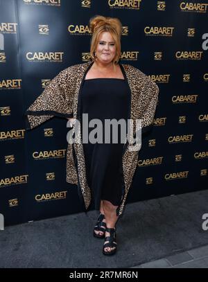 London, UK. Donna Preston at the Cabaret gala night. The Kit Kat Club