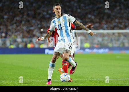 Angel Di María World cup winner Stock Photo