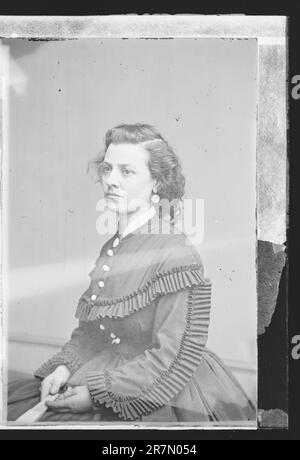 Pauline Cushman 1864 Stock Photo