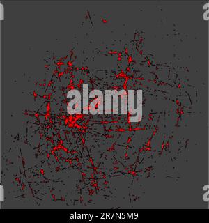 lava texture, vector art illustration Stock Vector