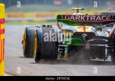 Lando Norris (GBR) McLaren MCL60.during day2, Friday, of FORMULA 1 PIRELLI GRAND PRIX DU CANADA 2023 - from 15th to 18th June 2023 in Montreal, Quebec, Canada Stock Photo