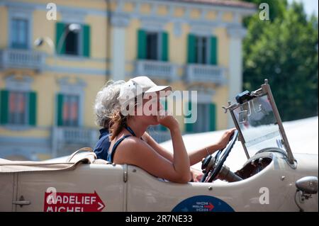 'Mille Miglia 2023: Speed, Heritage, and Automotive Excellence' Stock Photo