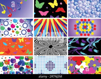 abstract backgrounds 12 - vector Stock Vector