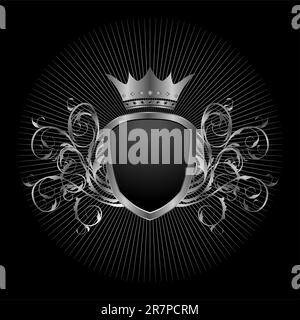 luxury vintage aluminium frame template Stock Vector Image & Art - Alamy