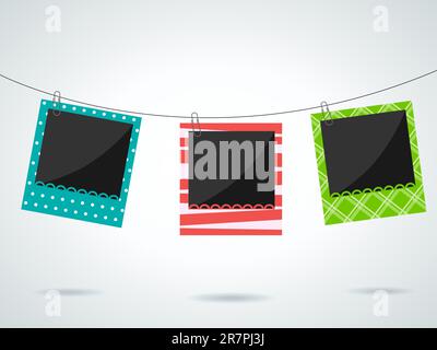 Vector photo frames Stock Vector