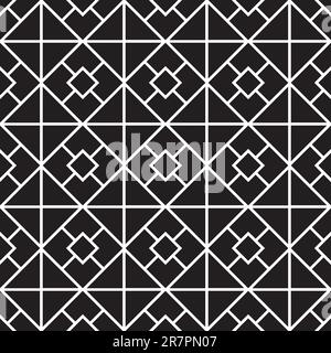 seamless pattern, perfectly tile-able both horizontally and vertically; scalable and editable vector illustration (eps) Stock Vector