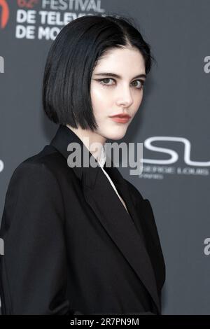 Checy, France. 17th June, 2023. Ainsley Seiger attends the opening red carpet during the 62nd Monte Carlo TV Festival on June 16, 2023 in Monte-Carlo, Monaco. Photo by David Niviere/ABACAPRESS.COM Credit: Abaca Press/Alamy Live News Stock Photo