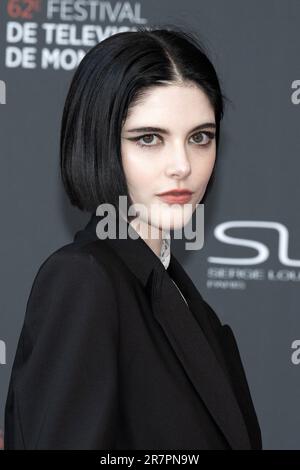 Checy, France. 17th June, 2023. Ainsley Seiger attends the opening red carpet during the 62nd Monte Carlo TV Festival on June 16, 2023 in Monte-Carlo, Monaco. Photo by David Niviere/ABACAPRESS.COM Credit: Abaca Press/Alamy Live News Stock Photo