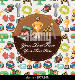 cartoon f1 card Stock Vector Image & Art - Alamy