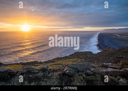 Dyrhólavegur, Sudurland, Iceland Stock Photo