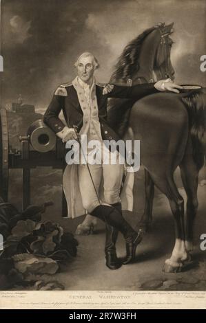 George Washington 1785 Stock Photo