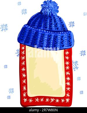 christmas background, this illustration may be useful as designer work Stock Vector