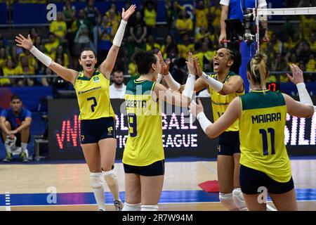 DF - BRASILIA - 06/17/2023 - LEAGUE OF THE WOMEN'S VOLLEYBALL NATIONS ...