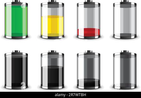 Batteries Stock Vector
