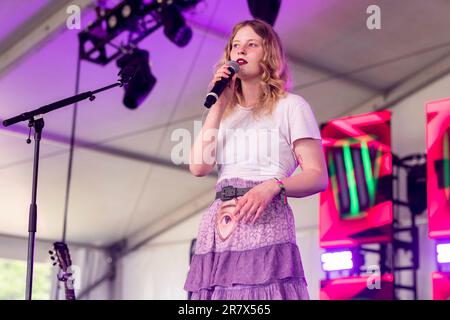 Paris Paloma performs during the 2023 Bonnaroo Music and Arts Festival