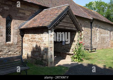 Edwyn Ralph St. Michael's and All Angels Church, Edwyn Ralph Stock Photo - Alamy