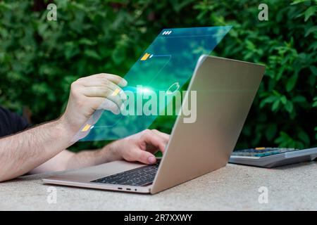 information about the data in the storage area network on the Internet, big data over Stock Photo