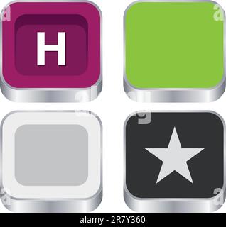 Professional vector icons series Stock Vector