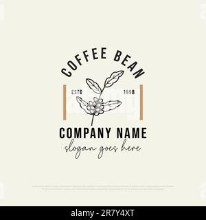 https://l450v.alamy.com/450v/2r7y4xt/organic-coffee-bean-logo-design-vector-coffee-shop-logo-design-food-and-drink-premium-vector-template-2r7y4xt.jpg