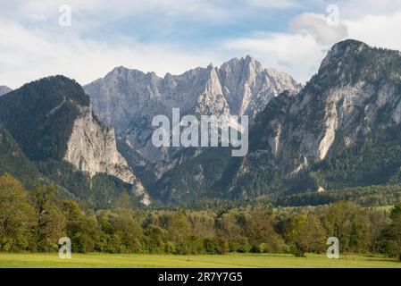 The Ennstal Alps with the Ges Stock Photo