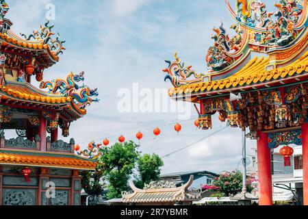 Taitung, Taiwan - March 15, 2023 : Taitung Tianhou Temple Stock Photo