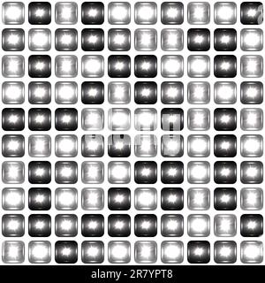 Seamless background made of spotlights, vector illustration, eps10, 4 layers Stock Vector