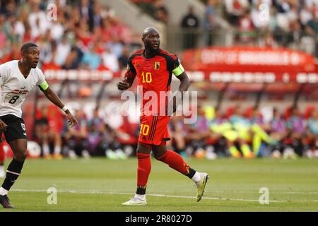 Brussels, Belgium. 17th June, 2023. Romelu Lukaku (BEL) Football/Soccer : UEFA Euro 2024 Qualifying round Group F match between Belgium 1-1 Austria at the King Baudouin Stadium in Brussels, Belgium . Credit: Mutsu Kawamori/AFLO/Alamy Live News Stock Photo