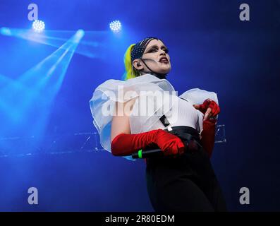 Copenhagen, Denmark, 16 June, 2023  Skynd performing at Copenhell.  Credit: Peo Mšller/Alamy Live News Stock Photo