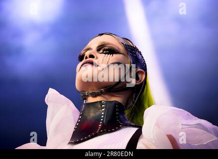 Copenhagen, Denmark, 16 June, 2023  Skynd performing at Copenhell.  Credit: Peo Mšller/Alamy Live News Stock Photo