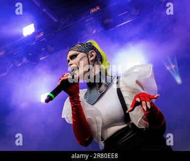 Copenhagen, Denmark, 16 June, 2023  Skynd performing at Copenhell.  Credit: Peo Mšller/Alamy Live News Stock Photo