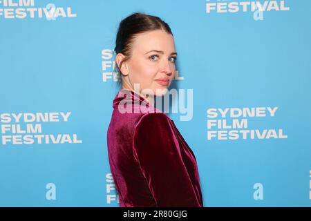 June 18, 2023: CHARLOTTE CHIMES attends the Australian Premiere of