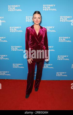 June 18, 2023: CHARLOTTE CHIMES attends the Australian Premiere of
