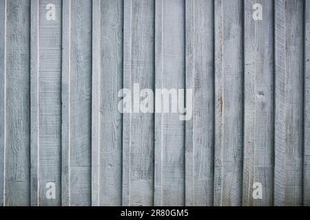 Rustic gray vertical wood plank  wall background Stock Photo
