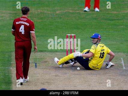 George Bell of Lancashire Lightning at Lancashire Cricket Media Day at Old  Trafford, Manchester, United Kingdom, 31st March 2023 (Photo by Conor  Molloy/News Images Stock Photo - Alamy