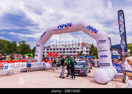 Gerardmer, France. 18th June, 2023. Arche Igol during the Rallye Vosges Grand-Est 2023, 4th round of the Championnat de France des Rallyes 2023, from June 17 to 18 in Gerardmer, France - Photo Bastien Roux/DPPI Credit: DPPI Media/Alamy Live News Stock Photo