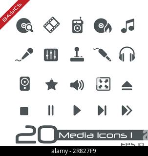 Vector icon set for your web or printing projects. Stock Vector