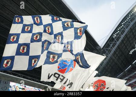 Toyota, Aichi, Japan. 15th June, 2023. General View Football/Soccer : KIRIN Challenge Cup 2023 match between Japan 6-0 El Salvador at Toyota Stadium in Toyota, Aichi, Japan . Credit: SportsPressJP/AFLO/Alamy Live News Stock Photo