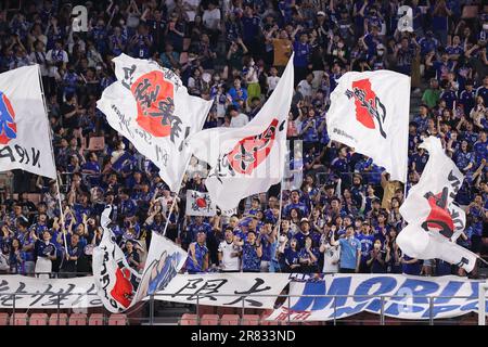 Toyota, Aichi, Japan. 15th June, 2023. General View Football/Soccer : KIRIN Challenge Cup 2023 match between Japan 6-0 El Salvador at Toyota Stadium in Toyota, Aichi, Japan . Credit: SportsPressJP/AFLO/Alamy Live News Stock Photo