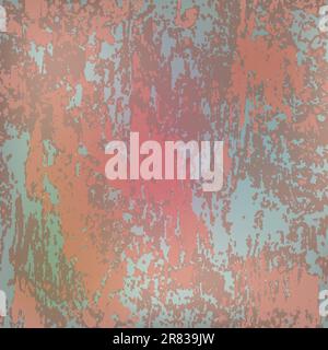 abstract seamless texture of grey rusted metal Stock Vector
