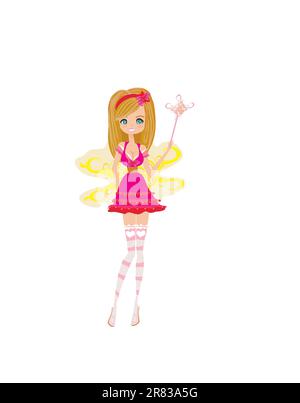 beautiful fairy vector graphic Stock Vector