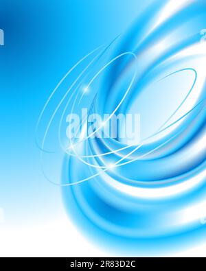 Abstract blue background (no mesh) Stock Vector