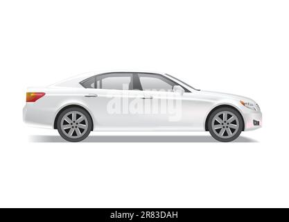sedan car vehicle transport image outline Stock Vector Image & Art - Alamy