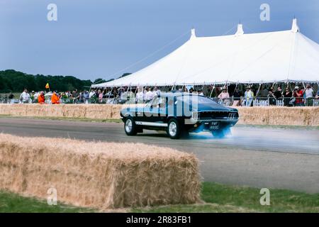 1967 Hero-ERA one Ford 1967 Ford Mustang fastback at the Flywheel event at Bicester Heritage 2023 Stock Photo