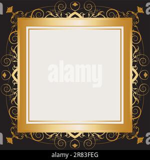 A frame with a large space for your message Stock Vector Image & Art ...