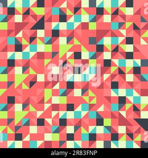 Background structure from geometric shapes in one tone Stock Vector